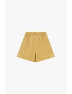 Short regular fit Dixie avec imprimé micro-motif et taille élastiquée