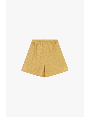 Short regular fit Dixie avec imprimé micro-motif et taille élastiquée