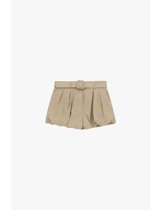 Hotpants met plooien en bijpassende riem Dixie 2