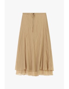 Jupe midi légèrement évasée avec motif double couche Dixie 2