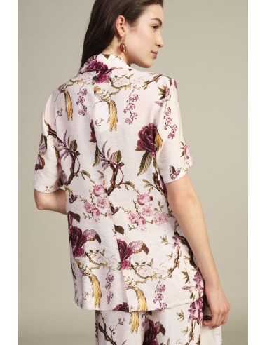 Korte blazer met korte mouwen en bloemenprint van Dixie