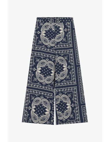 Palazzo-broek met paisleyprint Dixie