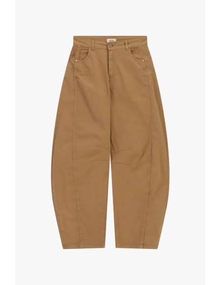 Pantalon palazzo taille haute avec poches Dixie