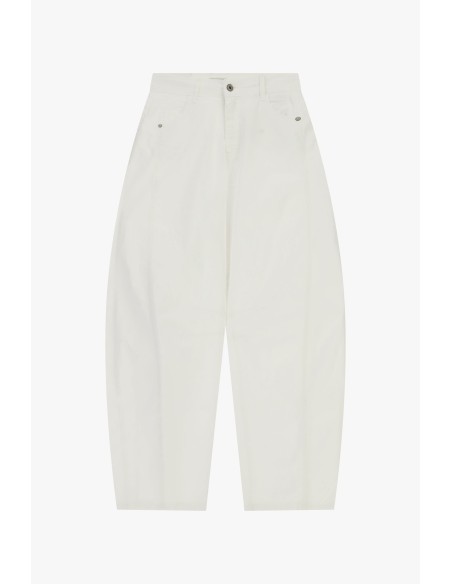Pantalon palazzo taille haute avec poches Dixie