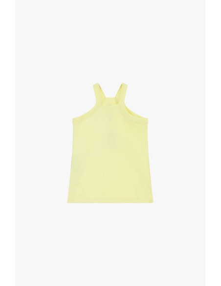 Dixie Straight-Neck Top with Wide Straps (Top à col droit et larges bretelles)