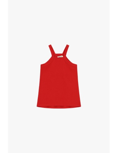 Dixie Straight-Neck Top with Wide Straps (Top à col droit et larges bretelles)