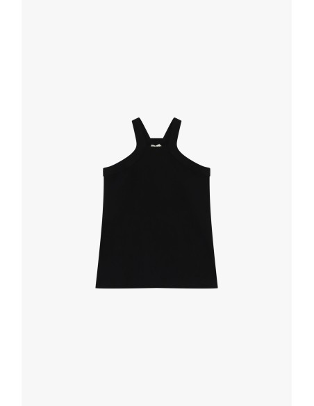 Dixie Straight-Neck Top with Wide Straps (Top à col droit et larges bretelles)