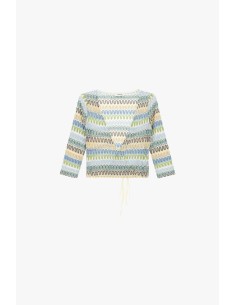 Long Sleeve Crisscross Top With Dixie Ripple Fantasy 2
