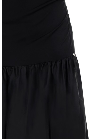 Rinascimento - Robe longue en coton à fond ballon