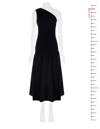Rinascimento - Robe longue en coton à fond ballon