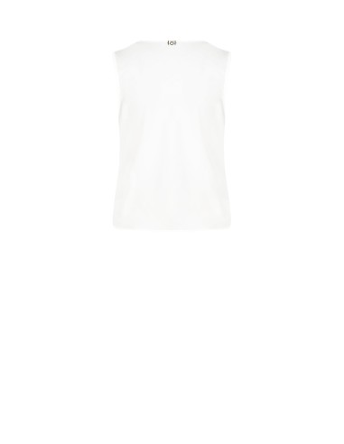 Blouse opaque en satin fluide avec col en V croisé Rinascimento