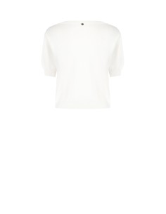 Pull léger en mélange de viscose avec perles et cristaux Rinascimento 2