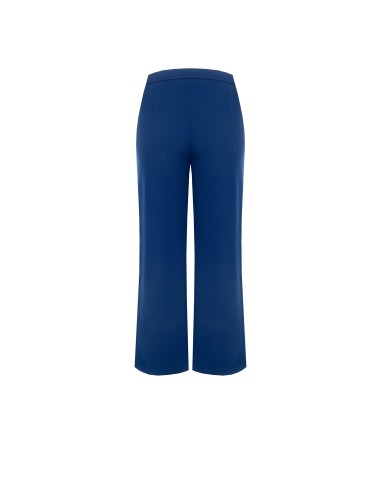 Pantalon court en crêpe scuba avec ceinture élastiquée Rinascimento