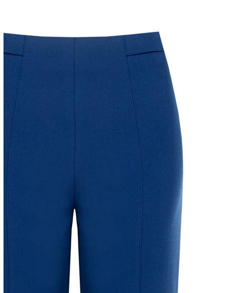 Pantalon court en crêpe scuba avec ceinture élastiquée Rinascimento