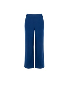 Pantalon court en crêpe scuba avec ceinture élastiquée Rinascimento