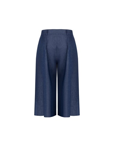 Lightweight Denim Trousers With Logo Tag Rr Rinascimento