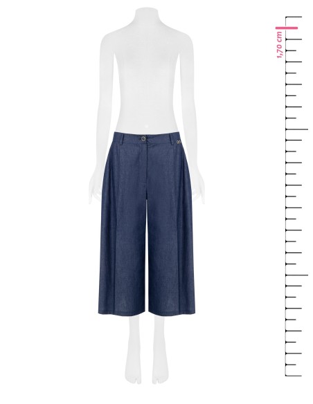 Lightweight Denim Trousers With Logo Tag Rr Rinascimento