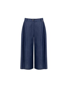 Lightweight Denim Trousers With Logo Tag Rr Rinascimento