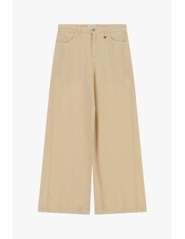 Dixie Palazzo-broek met hoge taille en wijde pijpen