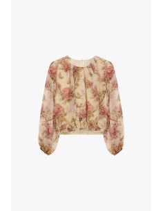 Top met lange mouwen en bloemenprint Dixie 2