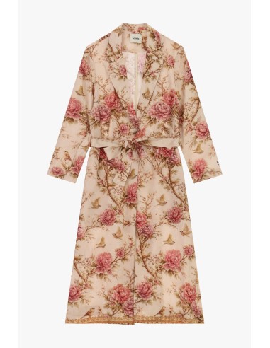 Long Floral Fantasy Top With Dixie Belt