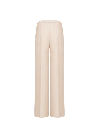 Pantalon palazzo en mélange de viscose sans poches Rinascimento