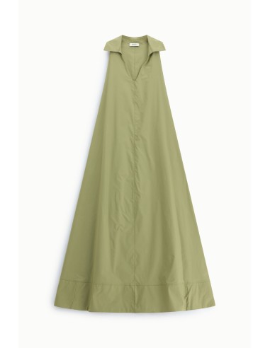 Robe longue sans manches à large col Dixie