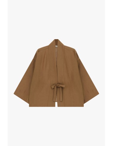 Korte blazer met ruime pasvorm en strikceintuur Dixie