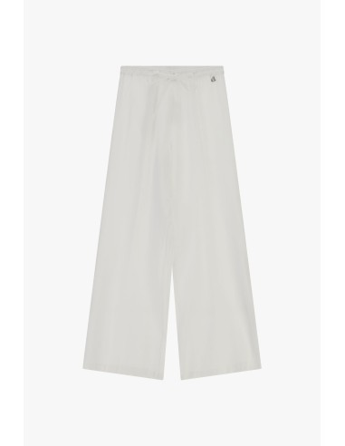 Pantalon large avec taille haute et cordon de serrage Dixie