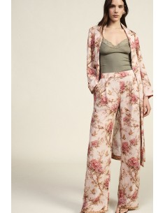 Dixie Palazzo-broek met bloemenprint en wijde pijpen