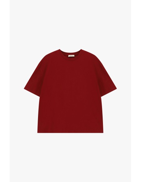 Dixie T-shirt met korte mouwen en rechte snit