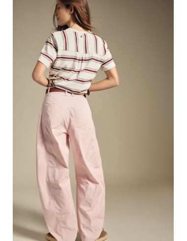 Pantalon palazzo taille haute avec poches Dixie