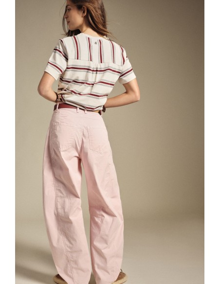 Dixie Palazzo-broek met hoge taille en zakken