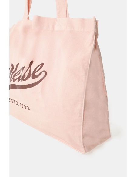 Grand sac cabas avec imprimé frontal Please