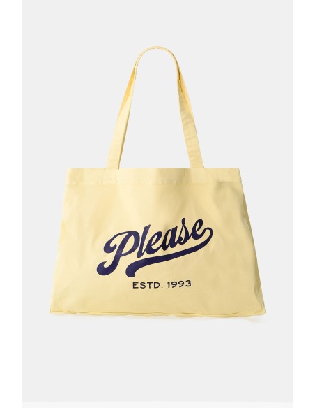 Ruime shopper met opdruk aan de voorkant Please