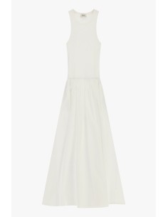 Robe longue sans manches à jupe large Dixie