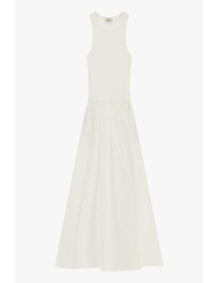 Robe longue sans manches à jupe large Dixie