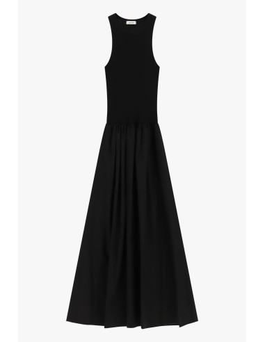 Robe longue sans manches à jupe large Dixie