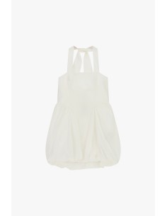 Robe courte à larges bretelles et bas ballon Dixie