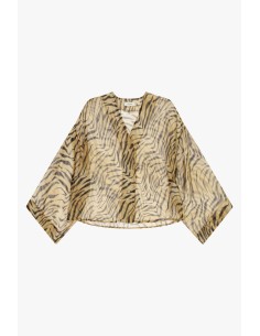 Dixie - Chemise large à manches longues et à motifs d'animaux