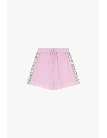 Short Regular-Fit avec détails latéraux en paillettes Dixie