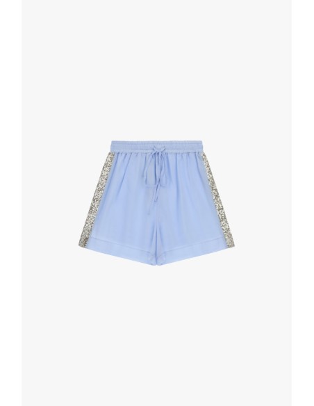 Short Regular-Fit avec détails latéraux en paillettes Dixie