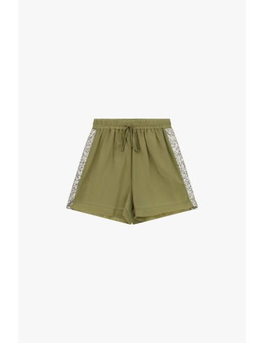 Short Regular-Fit avec détails latéraux en paillettes Dixie