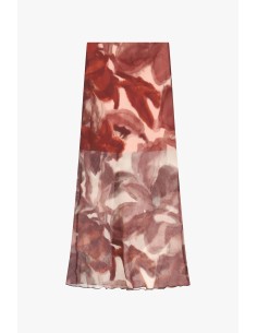 Jupe longue à imprimé floral ombré Dixie