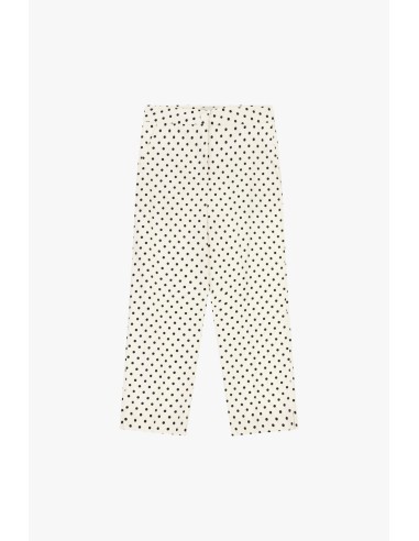 Cropped broek met stippen en normale taille van Dixie