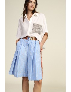 Shorts à rayures avec cordon de serrage réglable Dixie