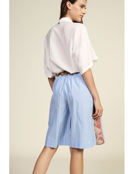 Shorts à rayures avec cordon de serrage réglable Dixie