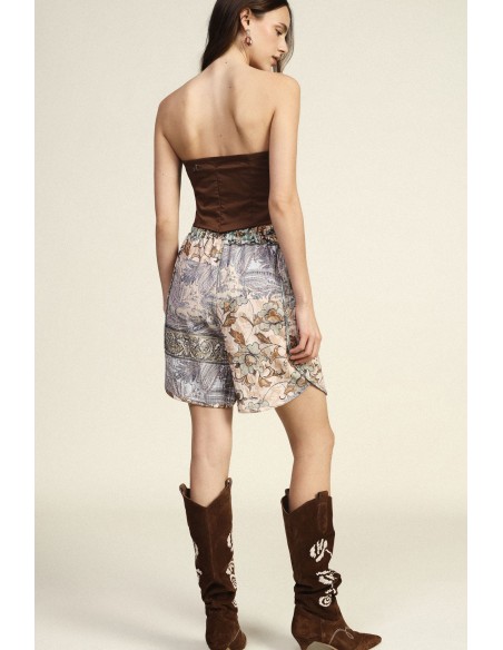 Short regular fit à imprimé floral mixte Dixie