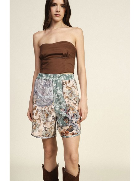Short regular fit à imprimé floral mixte Dixie