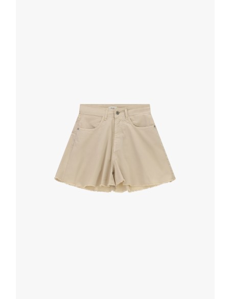 Short à coupe régulière avec bas effiloché et poches Dixie